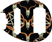 WD Custom Pickguard For Left Hand Music Man 5 String Sterling 5-HS Bass #GOC0...