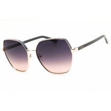 Guess Women's Sunglasses Gold/Grey Metal Round Shape Full Rim Frame GU00108 32B