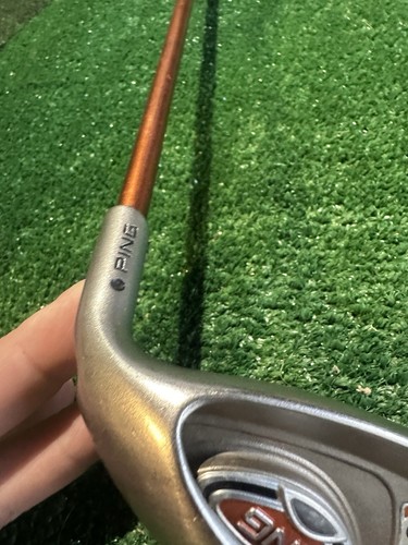 Ping G10 (Black Dot) Lob Wedge~Soft Regular/Senior Flex TFC 129 Graphite~35.25” - Picture 4 of 14