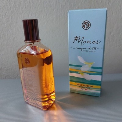 Yves Rocher Monoi Vague D'Été  Eau de Toilette 100ml Spray made in France