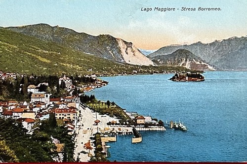 🌈Lago Maggiore 3 Belle Cartoline Stresa I’ ‘900 Cusio/Ossola/ Verbania Regalo🎁 - Foto 8 di 8