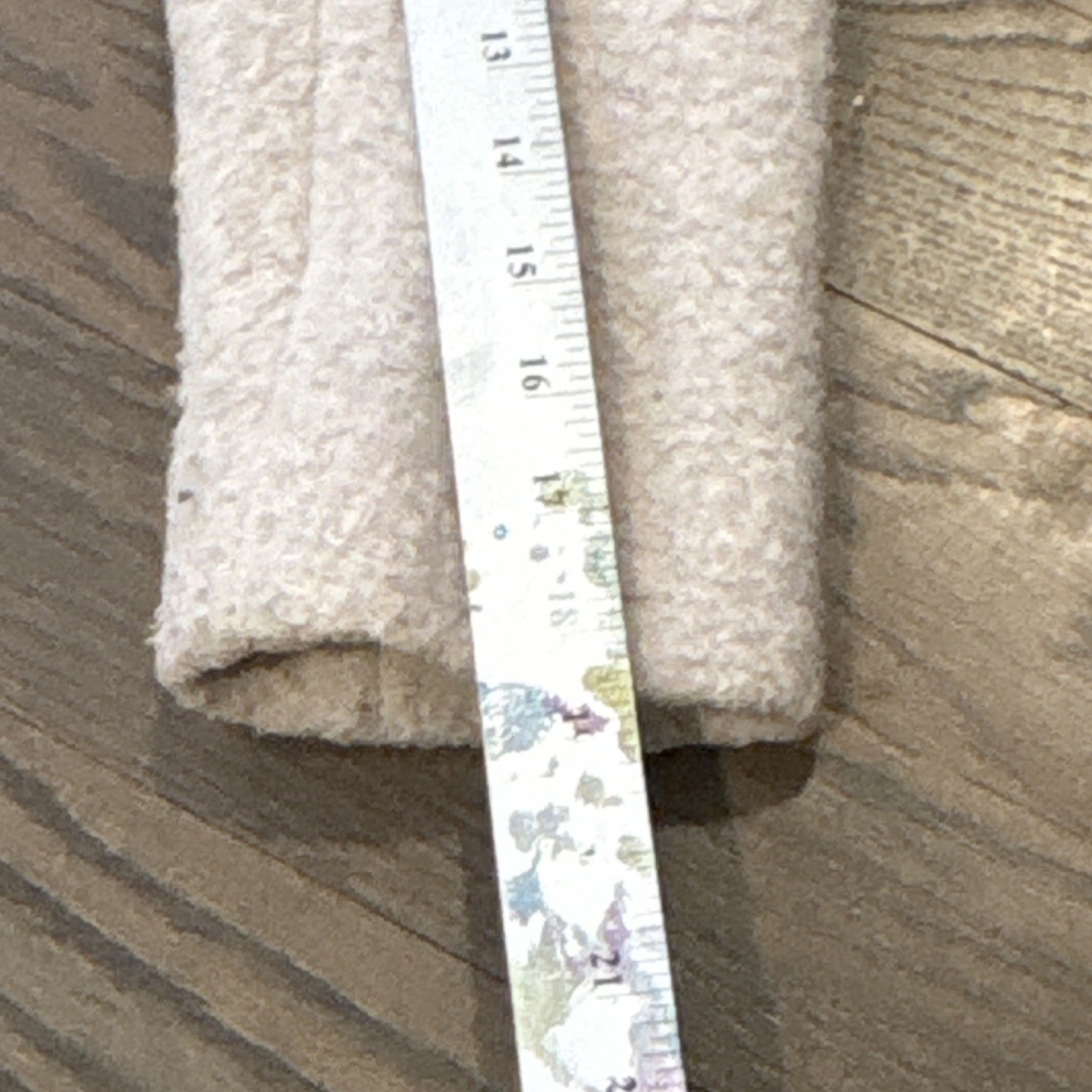 LOFT Beige Overcoat Collared Pockets Button Zip M… - image 16