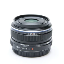 Olympus M.Zuiko Digital 17mm F/1.8 Black -Near Mint- #232