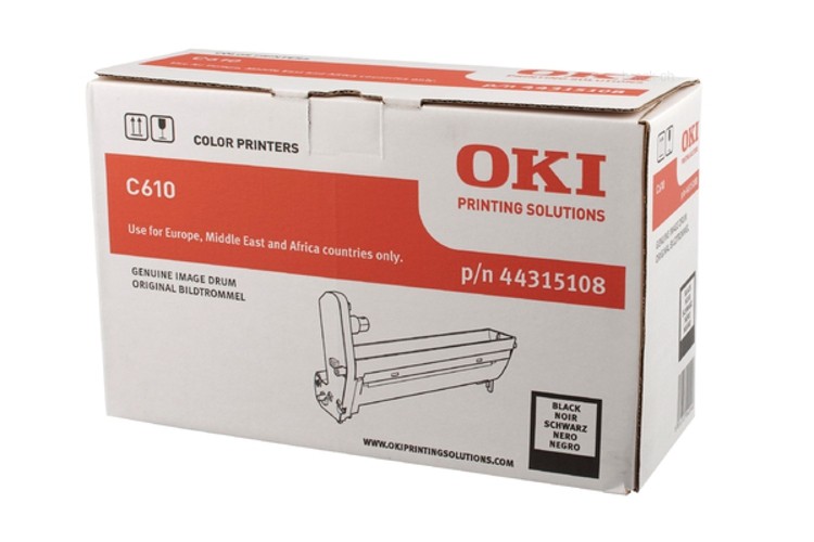 Okidata Bildtrommel 44315108 Schwarz für Oki C610cdn