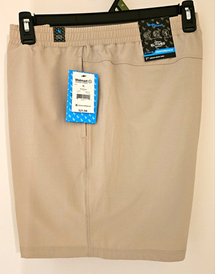 Birdie Bound Men's Ultimate Performance Golf Shorts - Size XL - Stone - NWT