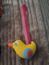 Tolle Baby Born  Rasselanhänger Ente  für 43 cm  Maxi Cosi.