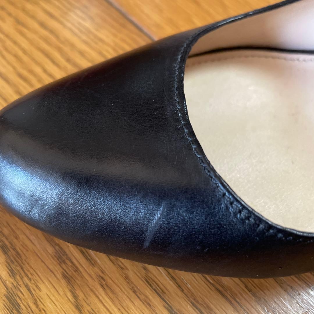 Rare PRADA Black High Heels Size 36.5 (23.5cm) With Replacement Heels image 6