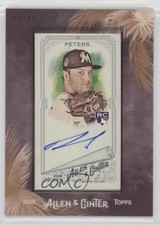 2018 Topps Allen & Ginter Mini Framed Black Frame 25/25 Dillon Peters Auto 1p5