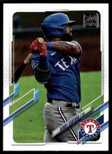 2021 Topps Danny Santana Texas Rangers #35