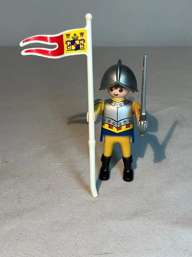 Vintage 1993 Playmobil Geobra Spanish Conquistador Figure