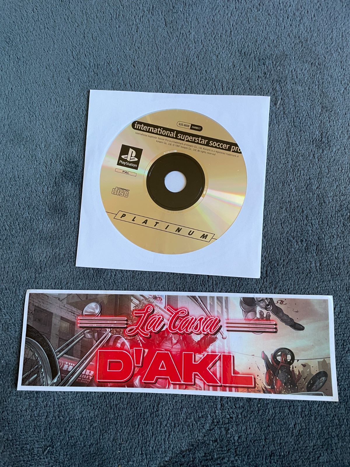 International Superstar Soccer Pro CD SEUL sur PlayStation 1 Ps1 - FR TBE