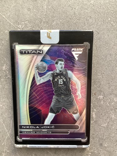 Panini 2020-21 Flux Titan Prizm Nikola Jokić Denver Nuggets Card #16