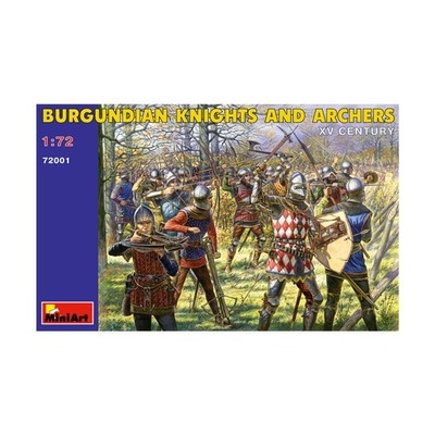 MiniArt Historical Mini 1/7  XVth Century Burgundian Knights and Arch SW (New)