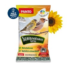 PANTO® Sonnenblumenkerne gestreift · Einzelfutter für Wildvögel · 13x1 Kg