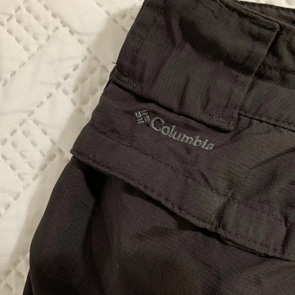 PANTALONES DE SENDERISMO COLOMBIA - MUJER 12 REG - GRIS NYLON CONVERTIBLE CARGO OMNI SOMBRA Foto 4 de 4