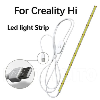 For Creality Hi Light Strip Ultra-Bright LED Adjustable USB Interface 3D Printer