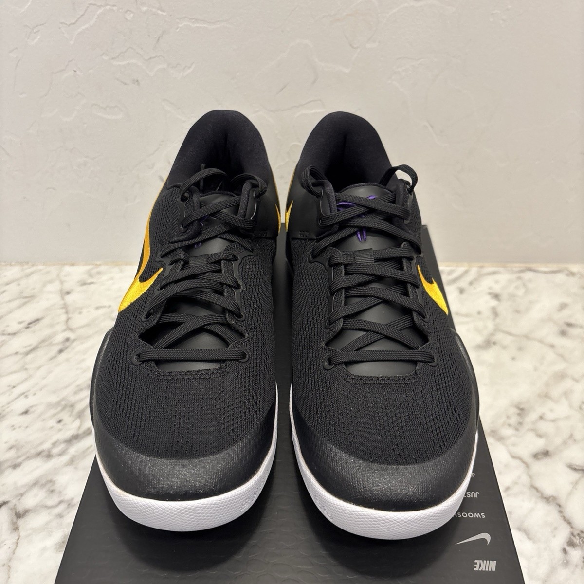 Size 11.5 - Nike Kobe 8 Protro Lakers Away for sale online | eBay