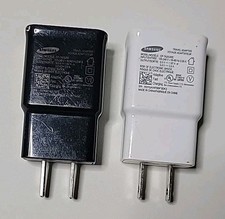 2-Pack Genuine Samsung Fast Wall Charger Adapter EP-TA20JWE W  EP-TA20JBE B 