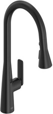 Aspirations Touchless Pull-Down Kitchen Faucet, Matte Black, 1.8 GPM