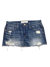 Abercrombie Fitch New York Women  s Mini Skirt Size 6 Waist 28