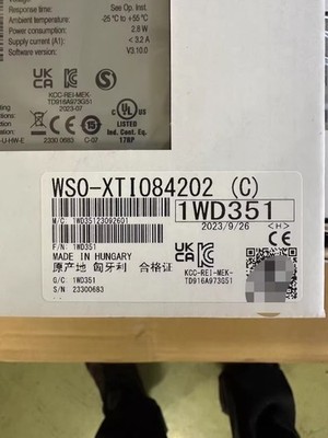Duty-free 1PCS NEW WS0-XTI084202 Safety Module Expedited Shipping UPS or FedEx