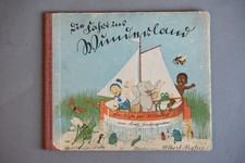 Kinderbuch Antik | Bilder Fritz Baumgarten Original Fahrt ins Wunderland | 30er