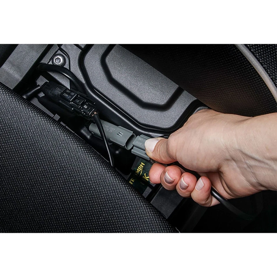 Two Piece Seat - CFX - Black Welt fits Triumph Tiger 900 GT '20-'23 WS-681-19 — 第 3/4 张图片