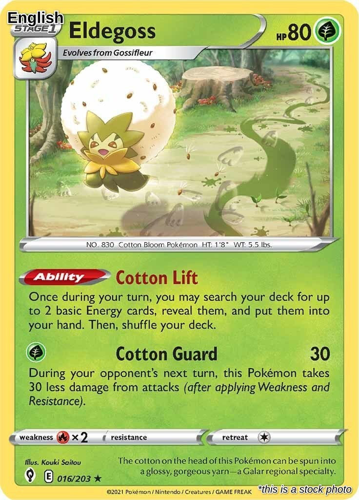 Pokemon Eldegoss [PR - 016/203] NM