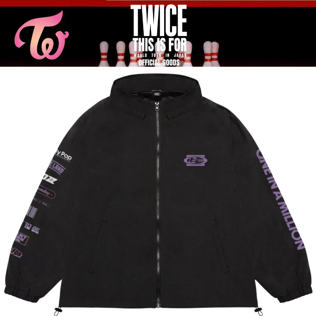 TWICE THIS IS FOR WORLD TOUR ウィンドブレーカーさな Twice Windbreaker SANA This Is For World Tour In Japan Mufg