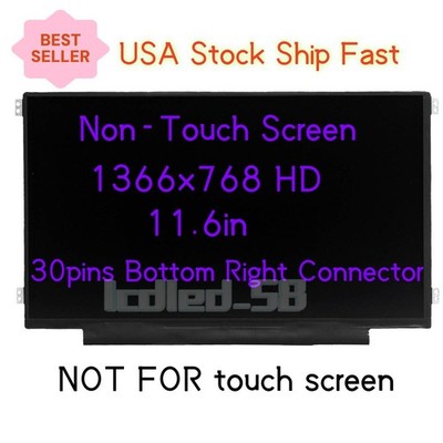 11.6'' WXGA HD LAPTOP LCD SCREEN FOR Lenovo IdeaPad 300S-11IBR 80KU 30 Pin Panel