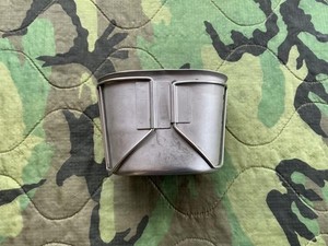 USMC Army Military Surplus Stainless CANTEEN CUP Utility Pot Mess Kit USGI MRE