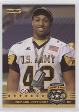 2010 Razor US Army All-American Bowl Jackson Jeffcoat #6 0b5