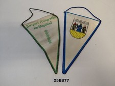 2x Wimpel Tierpark Klingenthal im Vogtland Reichenbach Vogt. DDR Deko #25B877