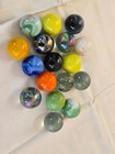 Vintage Marbles Lot 200 Marbles Plus17 Shooters Unsearched Unsorted Estate Find — photo 3