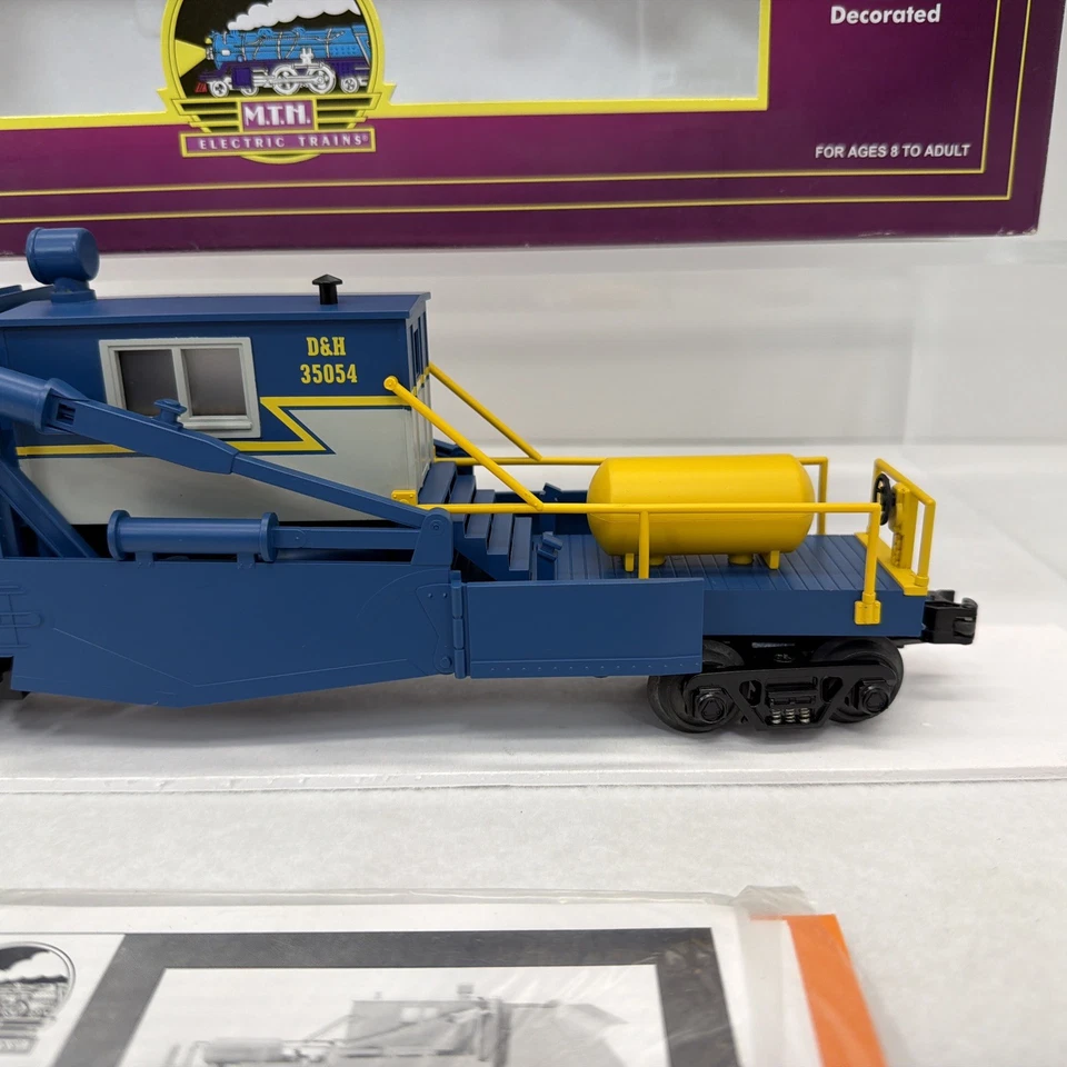 MTH Premier 20-98242 Delaware & Hudson Jordan Spreader O Gauge New #35054 D&H - Image 3 of 4