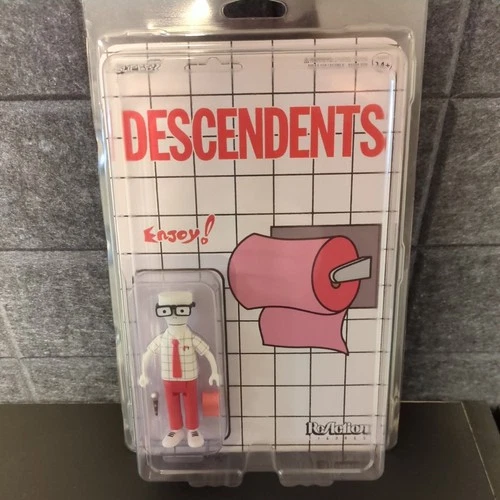 DESCENDENTS "ENJOY!" MILO  ReAction Figure Super7 New MOC Unpunched w/ case