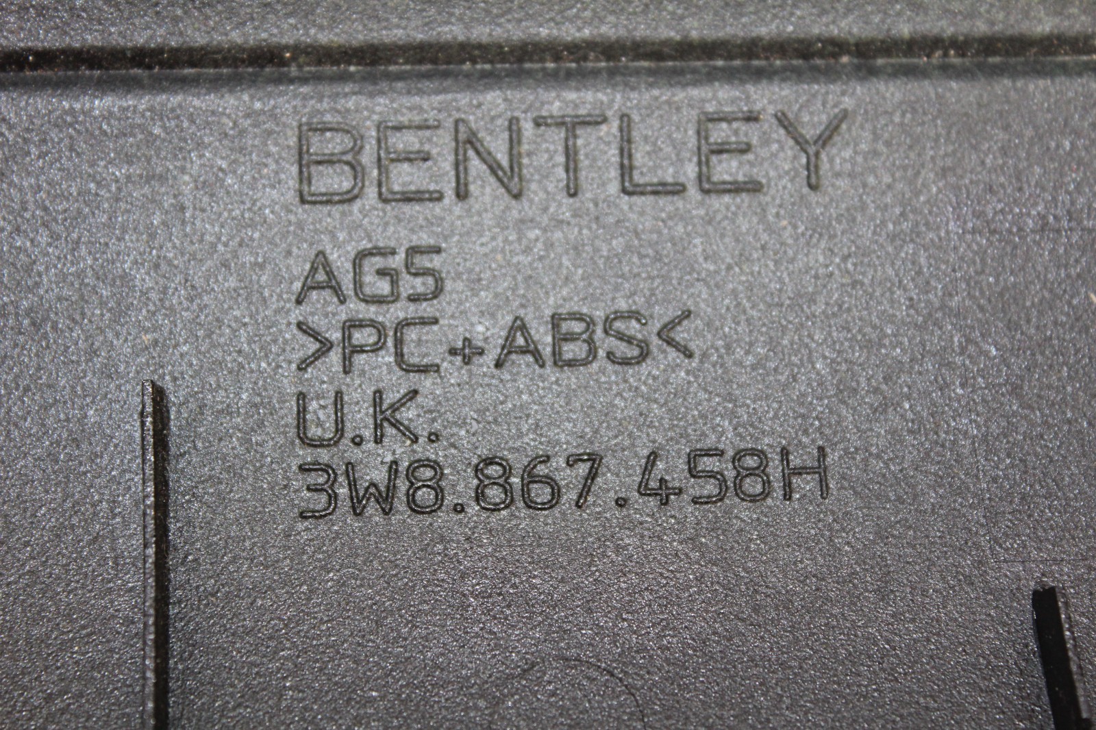 2003-2010 Bentley Continental GT Front Right Passenger A Pillar Trim Panel