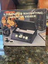 VTG JOBAR'S Illuminated Magnifying Negative & Slide Viewer JC 2089
