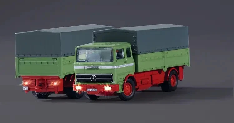 MB 1620 Plane -  mit Anhänger - grün - Carson - 1:87 - 2.4 GHz - 100%RTR - Bild 3 von 4