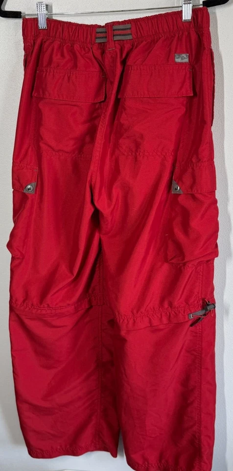 Urban Pipeline Boys Red Cargo Convertible Track Pants XL (18) Hiking Outdoors Gy - Image 2 of 4