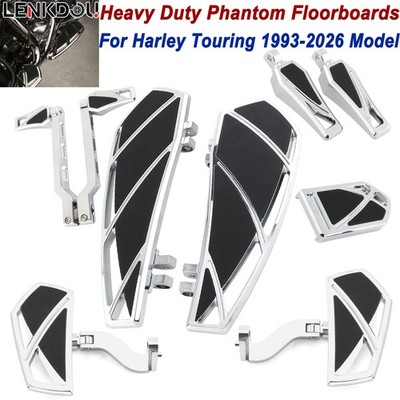 Floorboards Footpeg Brake Toe Heel Shift Peg Lever For Harley Touring Road Glide