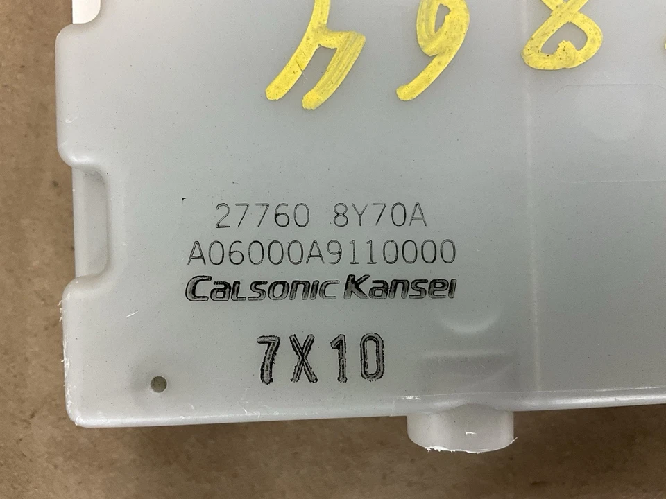 Módulo de control amplificador de calefacción Infiniti FX35 2008 277608Y70A fabricante de equipos originales Foto 4 de 4