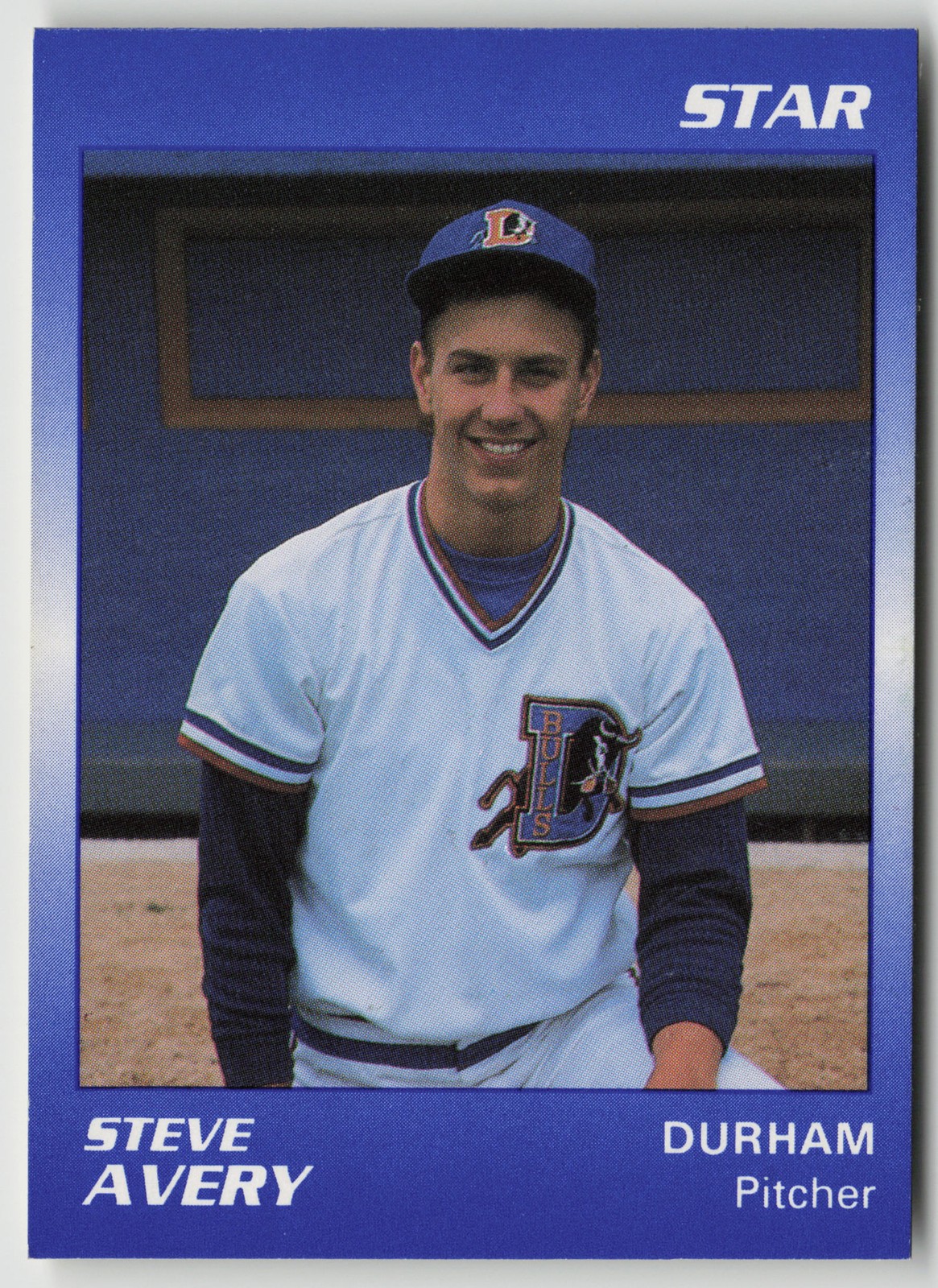 1989 Star #67 Steve Avery Durham Bulls 1