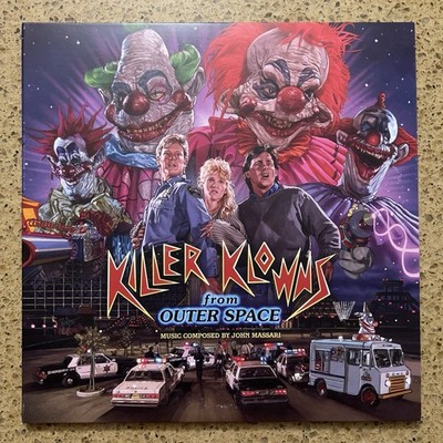 Killer Klowns From Outer Space 2xLP Vinyl Waxwork 1ST PRESSING Color Variant