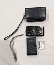 Fujifilm FinePix JX250 14MP Digital Camera Black Case Battery Charger Ships Free