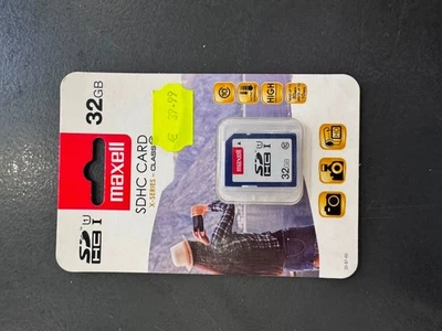 Carte sd 32gb neuf MAXELL - Photo 1/2