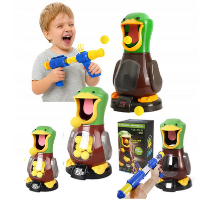 Hungry Duck Zielschießspiel mit Schaumstoffbällen