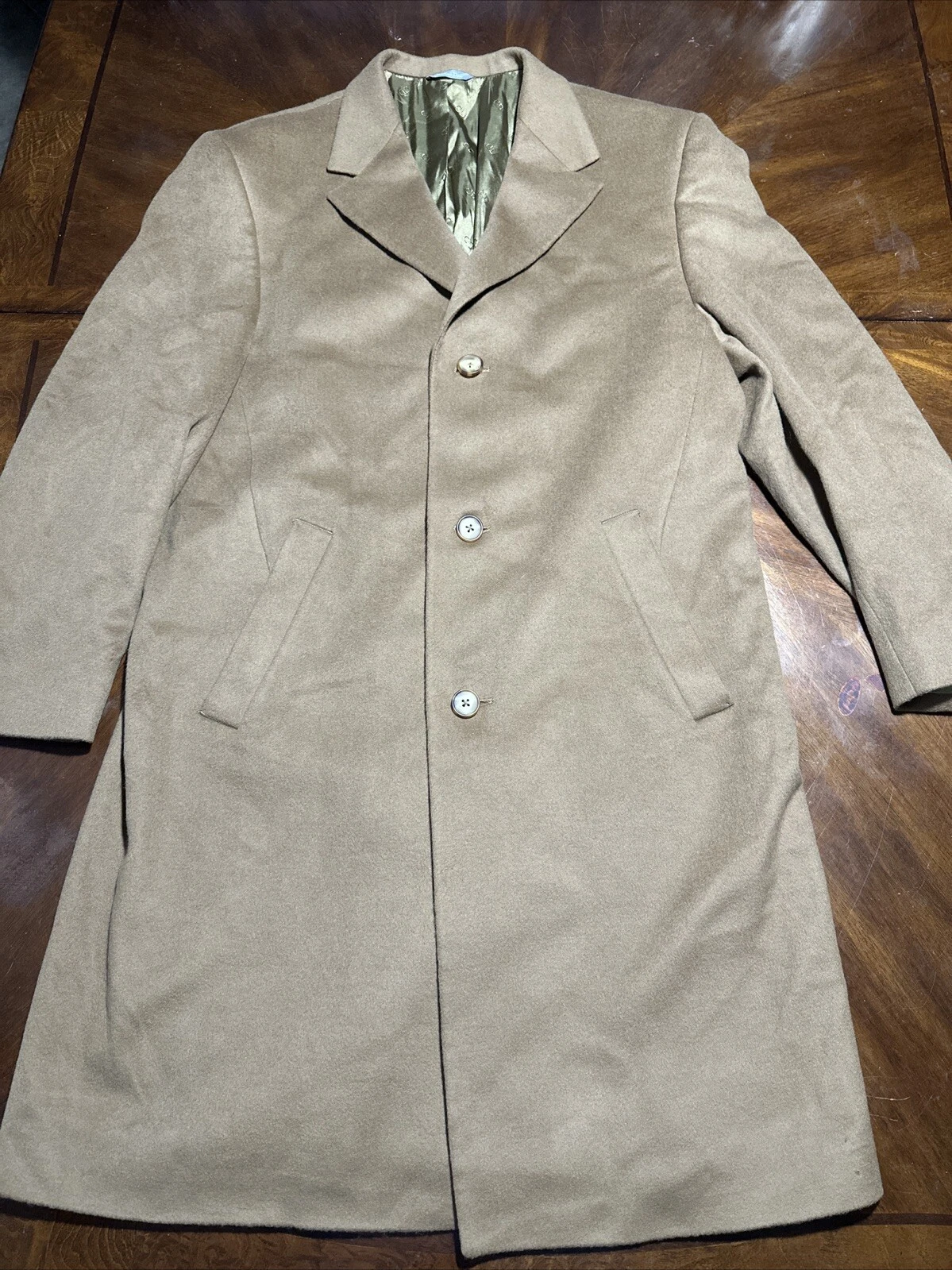 Cappotto uomo Christian Dior Lana lana taglia 42R marrone