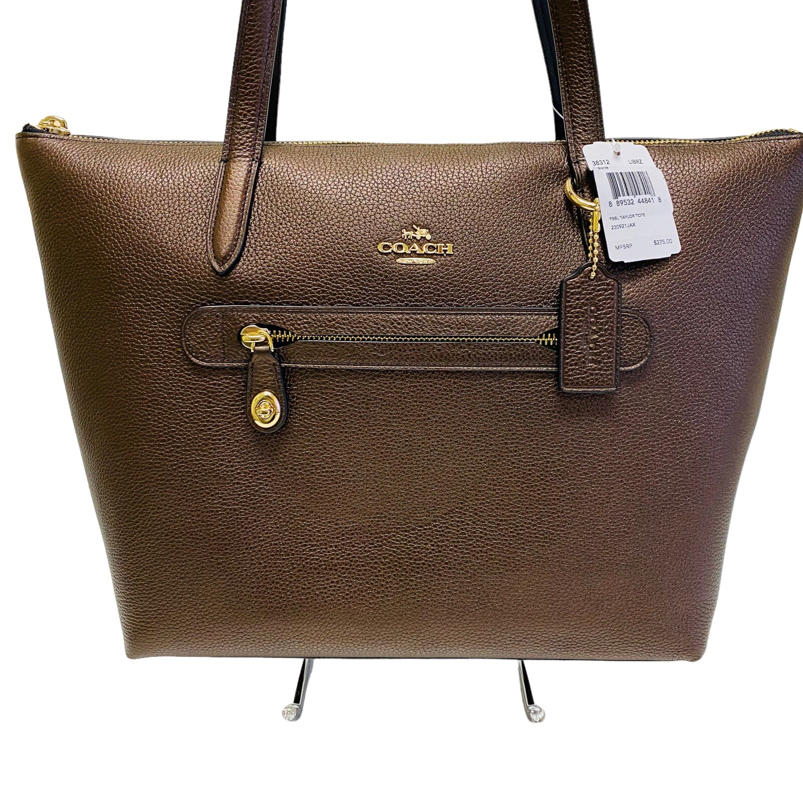 Coach Taylor Tote In Pebble Leather atelieryuwa.ciao.jp