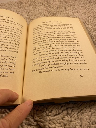 The Old Man and The Sea by Ernest Hemingway (Scribner's Book of the Month, 1952) - Picture 6 of 10
